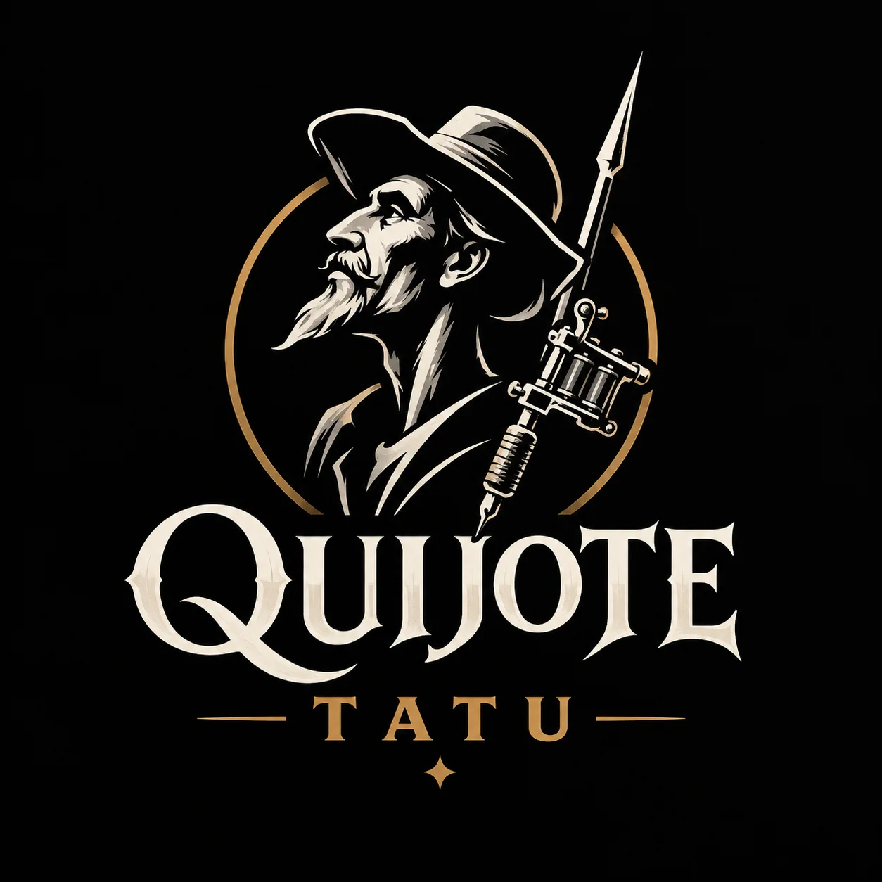 Logotipo Quijote Tatu — Andrés Rodríguez Suazo